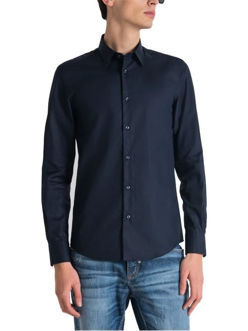 CAMICIA NAPOLI SLIM FIT IN COT ANTONY MORATO | MMSL00628 FA400078/7073